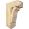 Ekena Millwork Balboa Arts and Crafts Rough Sawn Bracket w/ Offset Brace, Douglas Fir, 8"W x 18"D x 26"H BKT0806X18X26BOA03RDF - alternate 1